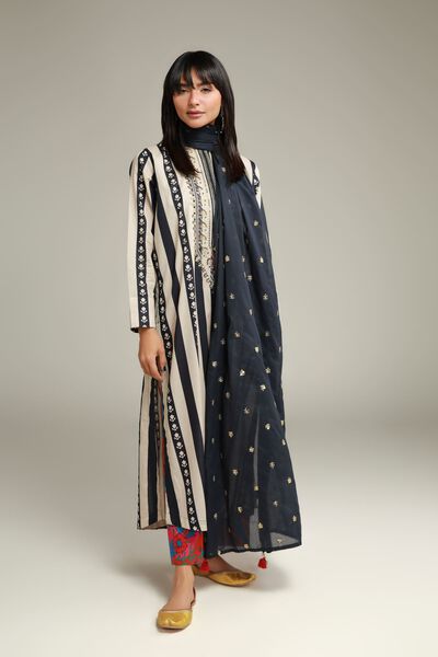 Embroidered | Cambric | Red Cambric Pants | GBP 15.00