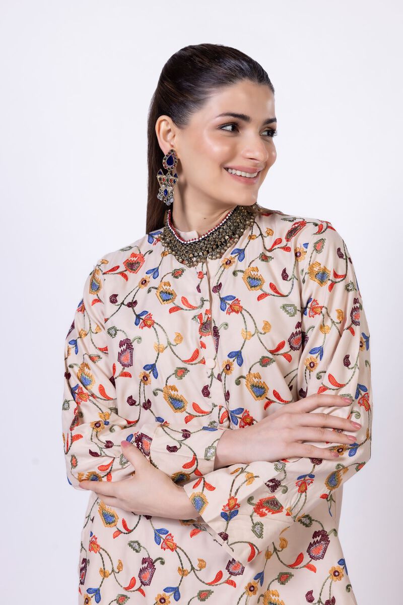 Embroidered | Viscose Oak Silk | Kurta | GBP 12.00