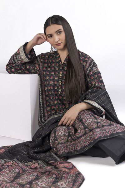 Embroidered | Messuri Dobby | Tailored 3 Piece | GBP 25.00