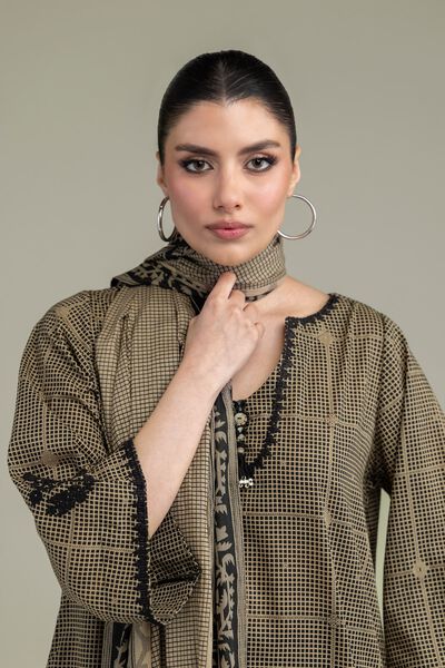 Embroidered | Lawn | Beige Lawn Dupatta | GBP 25.00
