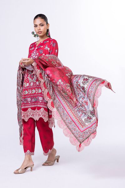 Embroidered | Viscose Oak Silk | Pants | GBP 6.00