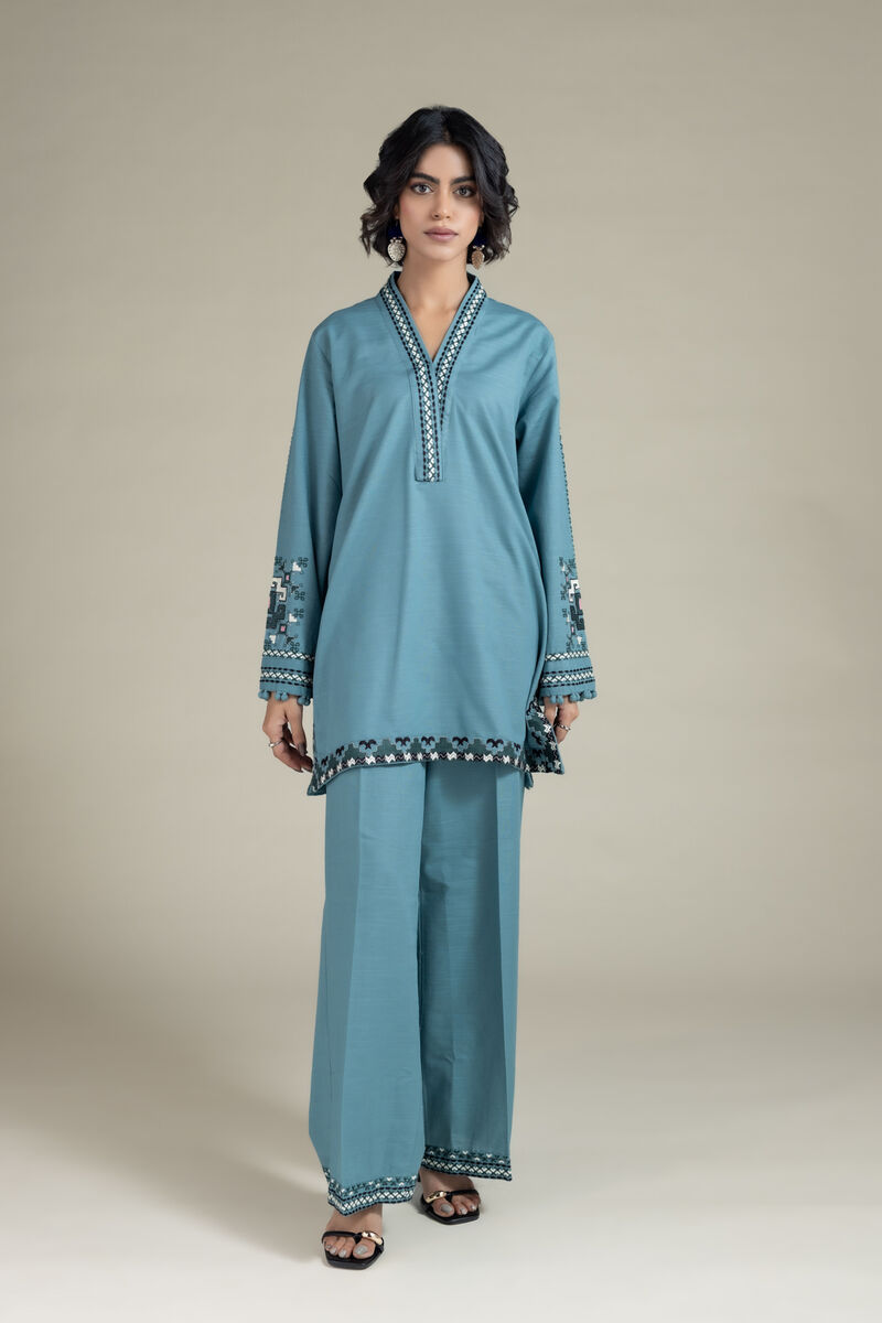 Embroidered | Khaddar | Kurta | null