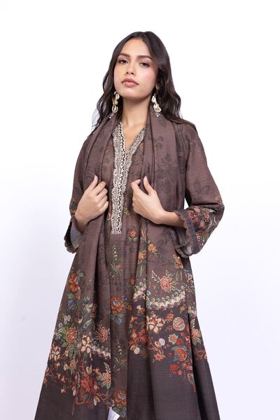 Printed  | Textured Cotton | Dupatta | GBP 6.00