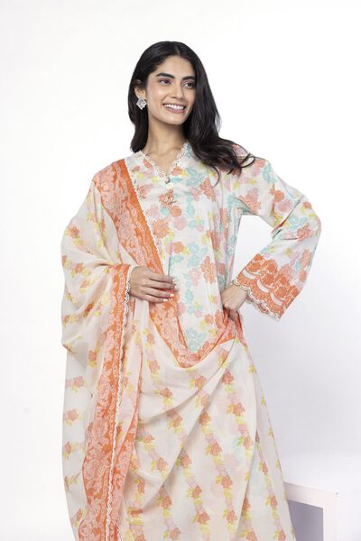 Embroidered | Lawn | Fabrics 3 Piece | GBP 10.50