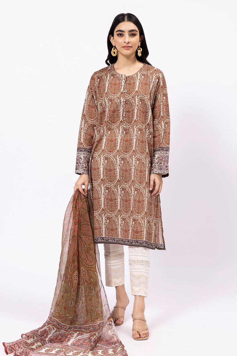 Lawn | Printed | Fabrics 2 Piece | Top Dupatta | null