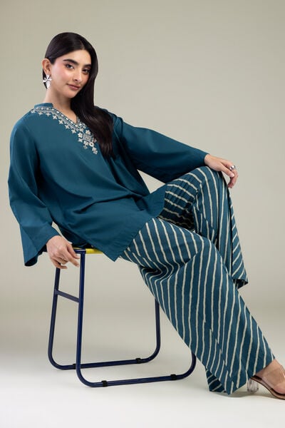 Embroidered | Cambric | Short Cambric Kurta | GBP 30.00