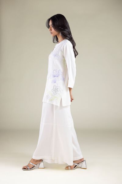 Embroidered | Viscose | Trousers | GBP 20.00