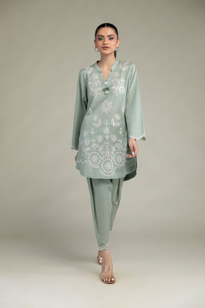 Embroidered | Cambric | Cambric Shalwar | GBP 25.00