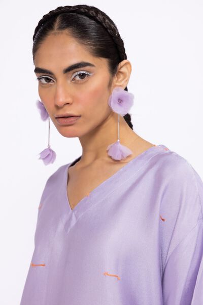 Oversized Blouse, LILAC, hi-res