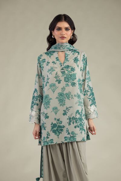 Embroidered | Lawn | Short Lawn Kurta | GBP 35.00