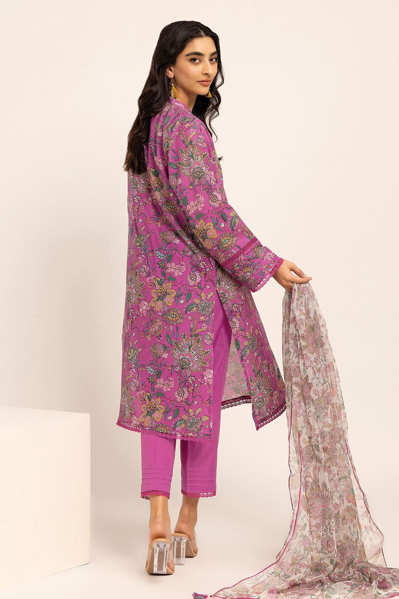 Printed | Cambric | Fabrics 3 Piece | null