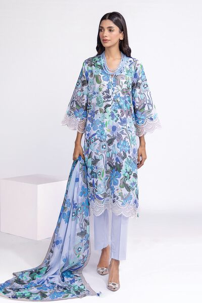 Embroidered | Lawn | Fabrics 3 Piece | GBP 17.50
