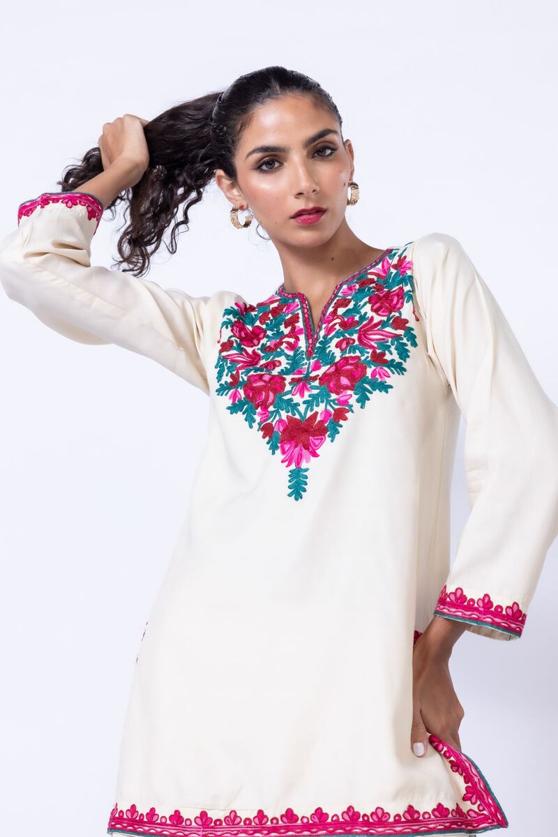 Embroidered | Raw Silk | Kurta | null