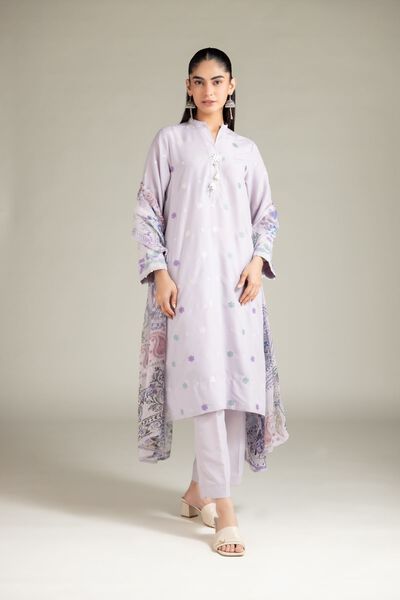 Embroidered | Blended Cambric | Pants | GBP 20.00