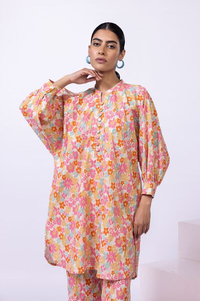 Printed | Ripple Crinkle | Kurta | GBP 10.00