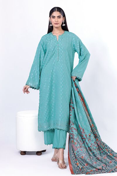 Printed | Jacquard | Fabrics 3 Piece | GBP 20.00