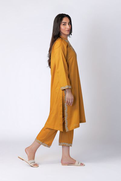Embroidered | Cotton Dobby | Pants | GBP 12.00