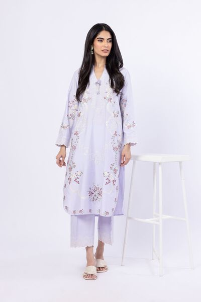 Embroidered | Raw Silk | Kurta | GBP 40.00