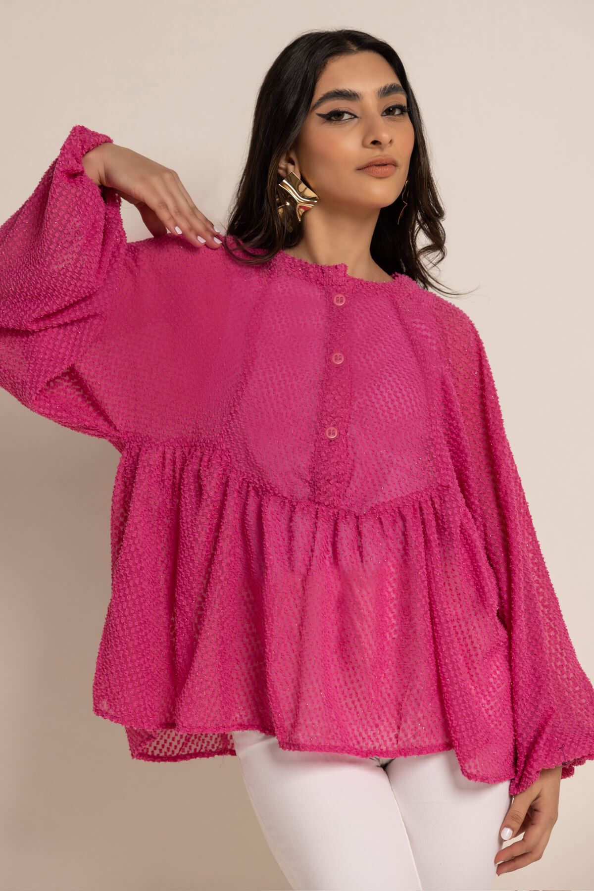 Khaadi on sale peplum top