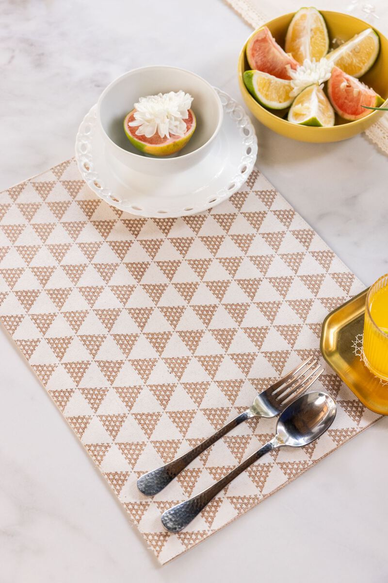 Jute | Screen Printed | Table Mat | GBP 1.50