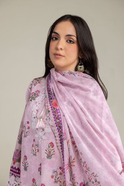Embroidered | Cambric | Fabrics 3 Piece | GBP 45.00