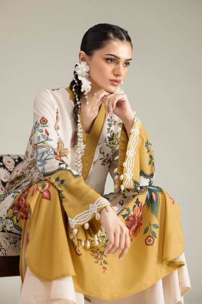 Embroidered | Raw Silk | Kurta | GBP 50.00