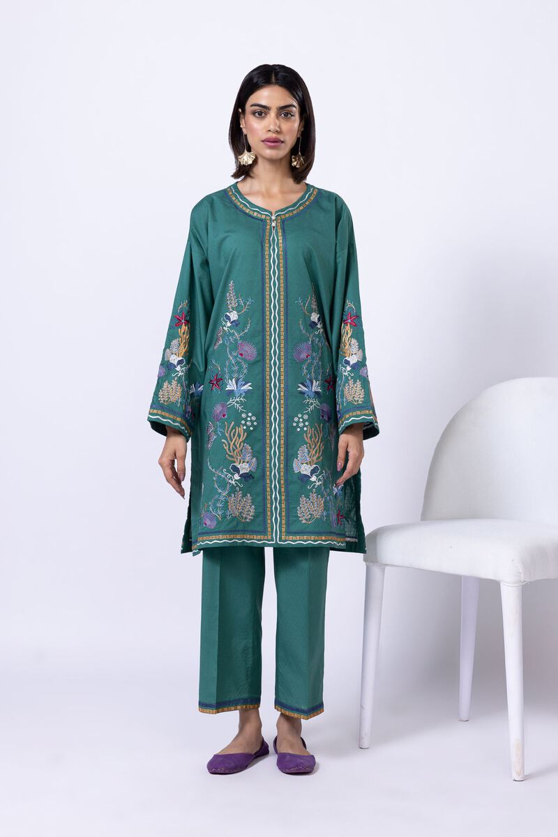 Embroidered | Cotton Dobby | Kurta | GBP 17.50