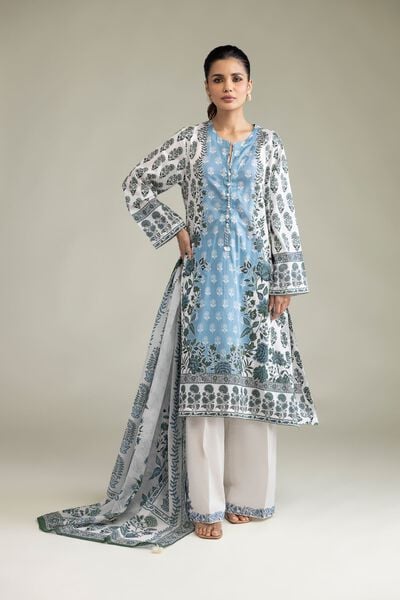 Embroidered | Lawn | Fabrics 3 Piece | GBP 40.00