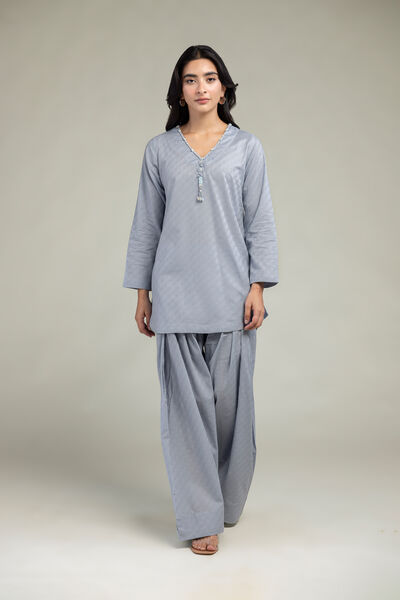 Dyed | Cotton Dobby | Solid Cotton Shalwar | GBP 25.00