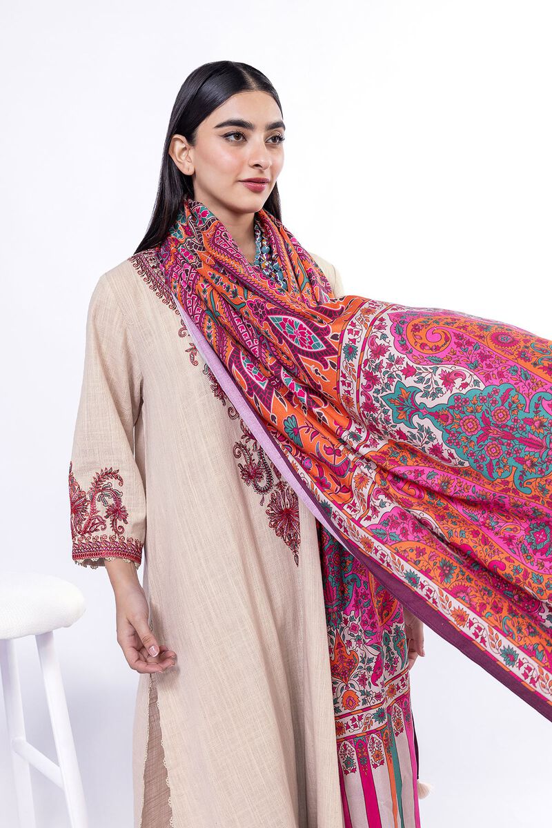 Embroidered | Khaddar | Fabrics 3 Piece | null