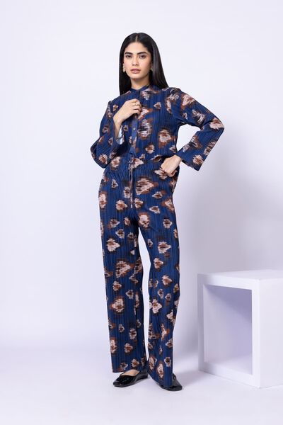 Printed | Pleated Georgette | Trousers | GBP 6.00