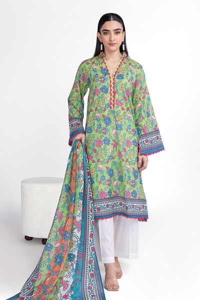 Printed | Lawn | Fabrics 2 Piece | Top and Dupatta | GBP 12.50