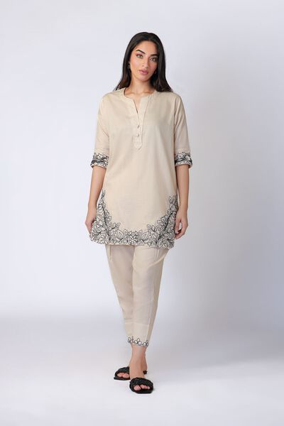 Embroidered | Cotton Dobby | Pants | GBP 12.00
