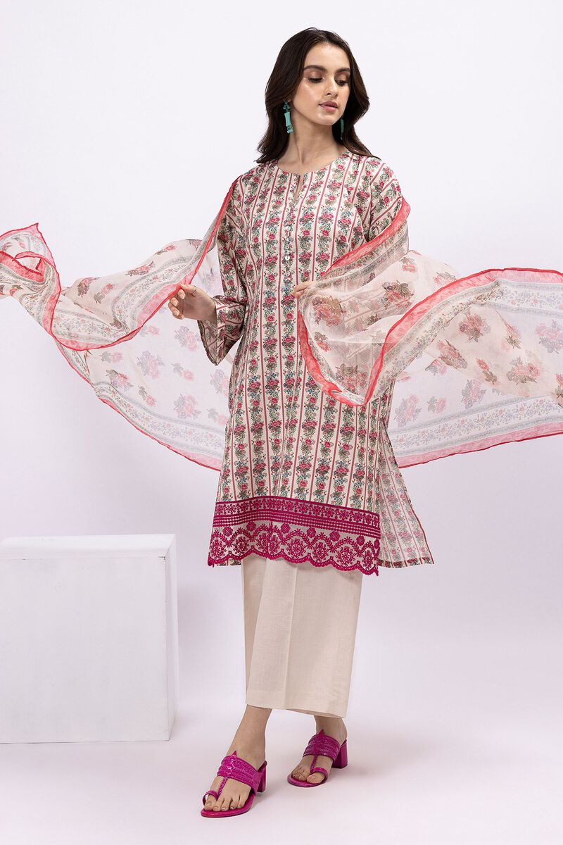 Dobby | Embroidered | Fabrics 2 Piece | Top Dupatta | null