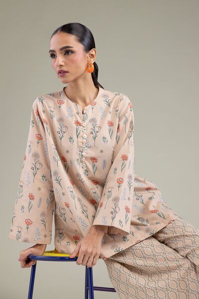 Printed | Cambric | Floral Cambric Kurta | GBP 10.00