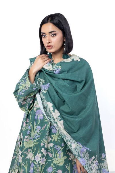 Printed | Textured Cotton | Tailored 3 Piece | GBP 40.00