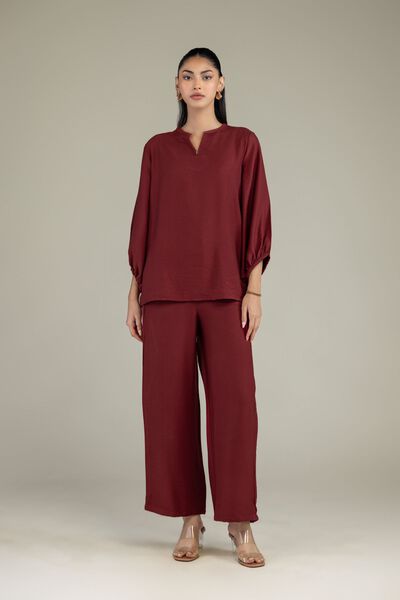 Dyed | Crepe | Trousers | GBP 25.00