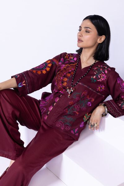 Embroidered | Viscose Crepe | Blouse | GBP 7.50