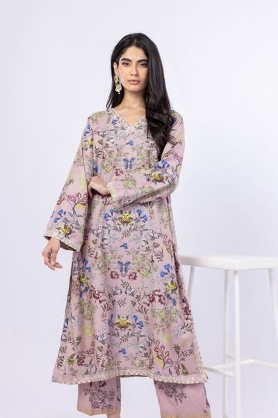 Embroidered | Russian Raw Silk | Kurta | GBP 40.00