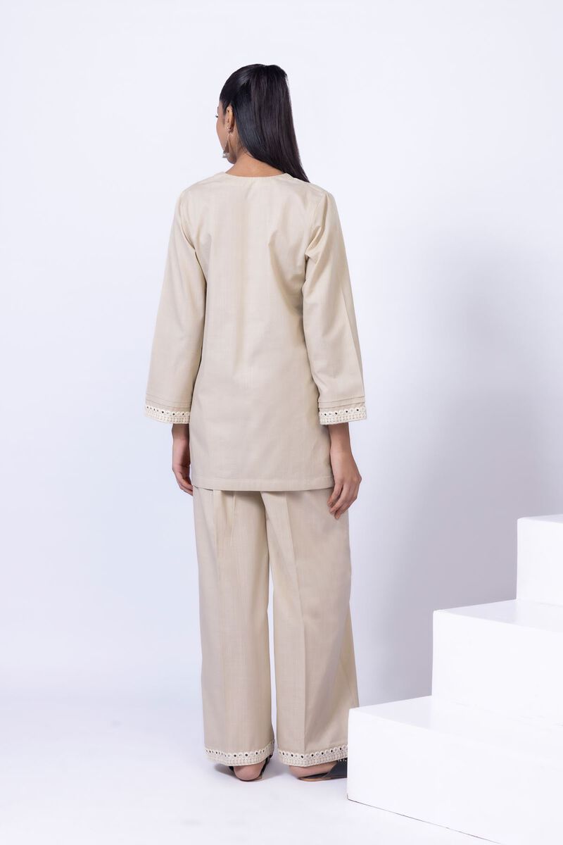 Embroidered | Crosshatch Poplin | Kurta | GBP 10.00