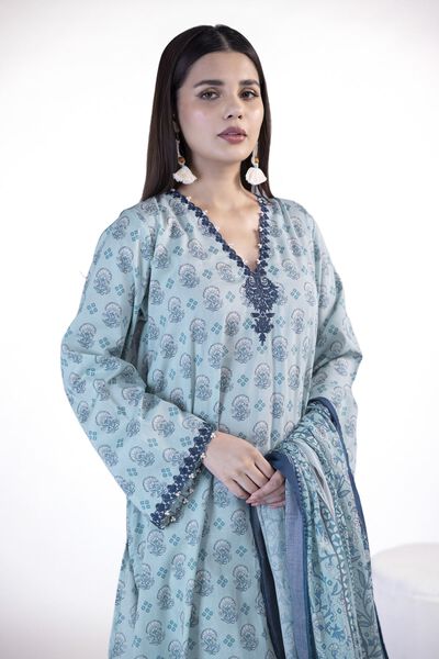 Embroidered | Lawn | Fabrics 3 Piece | GBP 17.50
