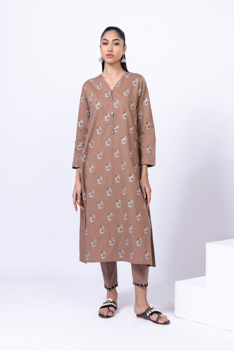 Embroidered | Crosshatch Poplin | Pants | GBP 8.00