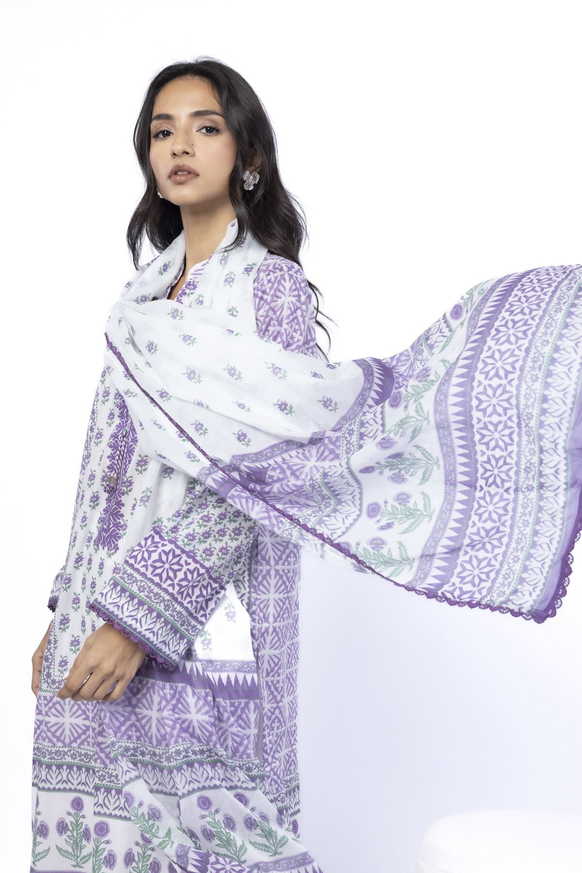 Buy Tailored 3 Piece | 0.0 N/A | SS2537AST-VG_MULTI | Khaadi