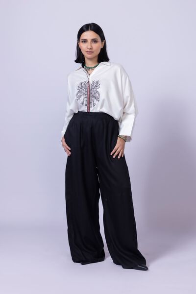 Dyed | Viscose Crepe | Trousers | GBP 6.00