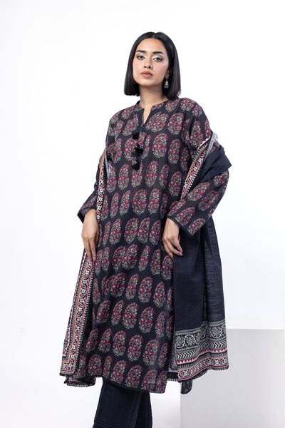 Printed | Textured Cotton | Tailored 3 Piece | GBP 40.00