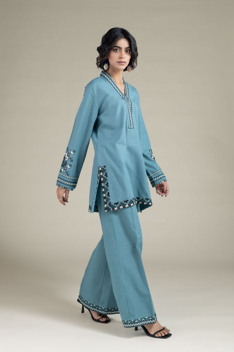 Embroidered | Khaddar | Kurta | null