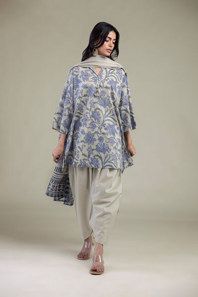 Printed | Cambric | Printed Cambric Kurta | GBP 30.00