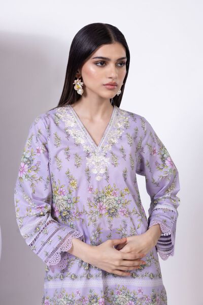 Embroidered | Cambric | Kurta | GBP 20.00