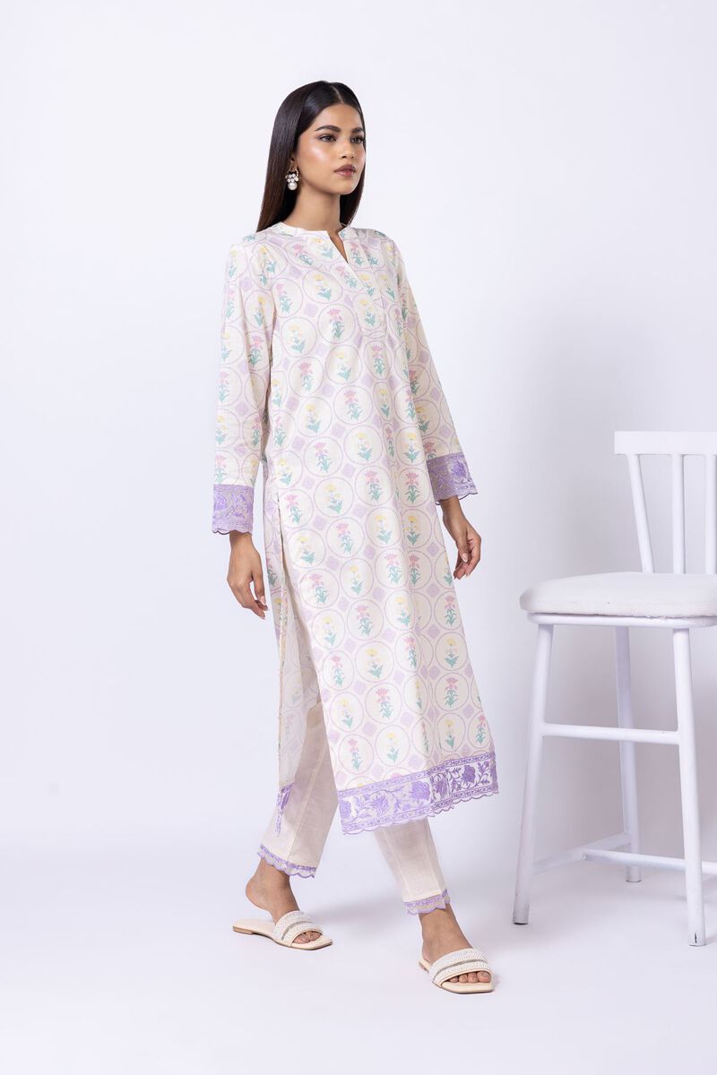 Embroidered | Crosshatch Poplin | Pants | GBP 8.50