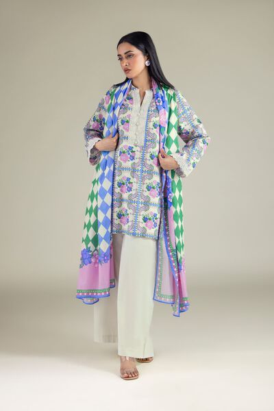 Embroidered | Lawn | Lawn Tailored Set | GBP 50.00